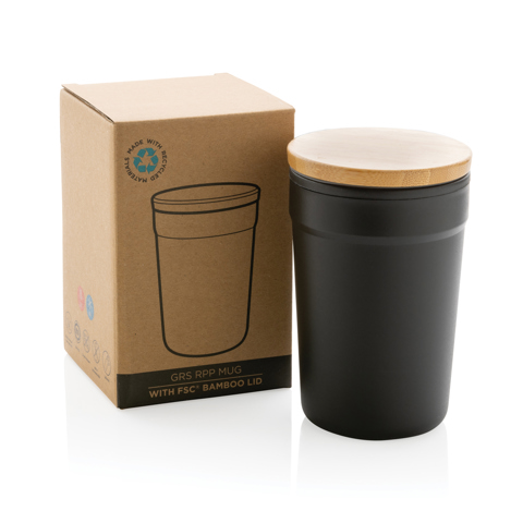 GRS RPP krus med FSC® bambus låg-