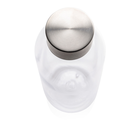 Leakproof vandflaske med metal låg - BSCI-Transparant