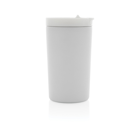 RCS RSS Dobbeltvæg vakuum spildsikkert låsbar krus-Hvid