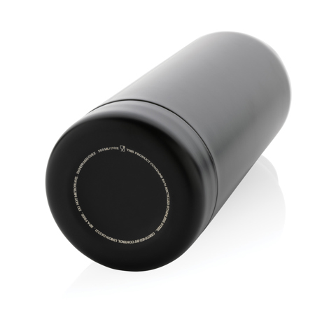 Impact vakuumflaske i RCS Genanvendt rustfrit stål-Sort