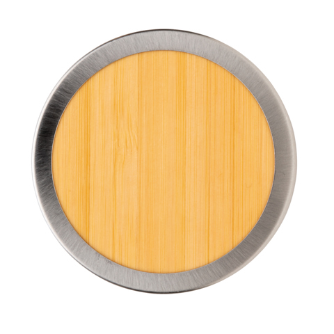 Leakproof Bambus Vakuumflaske - BSCI-Brun