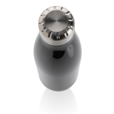 Leakproof Vandflaske med Rustfrit Stål-Sort