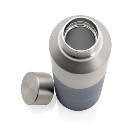 Fluid RCS certificeret 600ML vandflaske af genanvendt stål-Marineblå