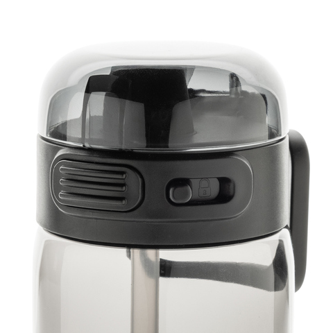 SipnLock RCS RPET Lækagesikker sportsvandflaske 800ML-Sort