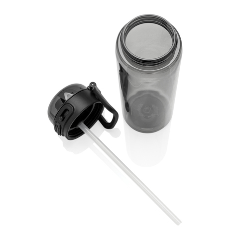 SipnLock RCS RPET Lækagesikker sportsvandflaske 800ML-Sort