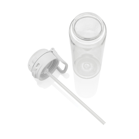 SipnLock RCS RPET Lækagesikker sportsvandflaske 800ML-Hvid