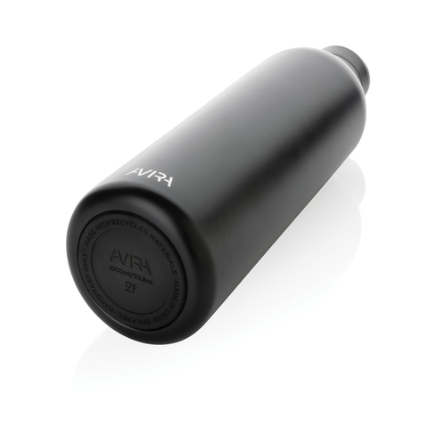 Avira Avior 1L RCS Re-stålflaske-Sort