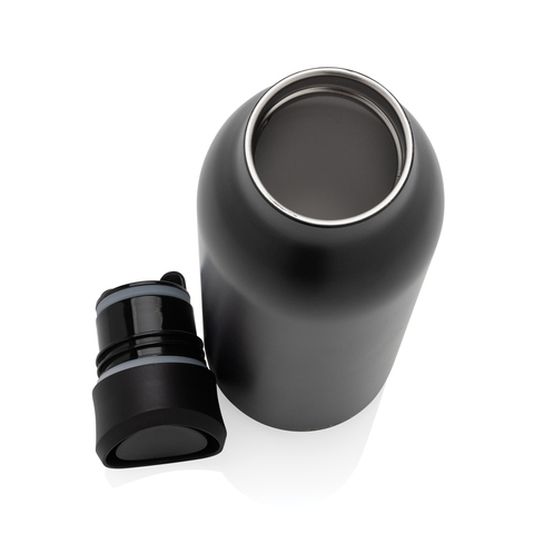 Avira Alok RCS re steel 360 vandflaske 600ML-Sort