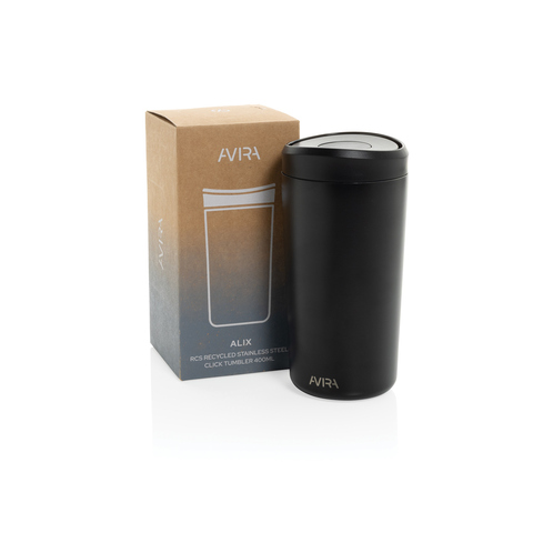 Avira Alix RCS re-stål click tumbler 400 ML-Sort