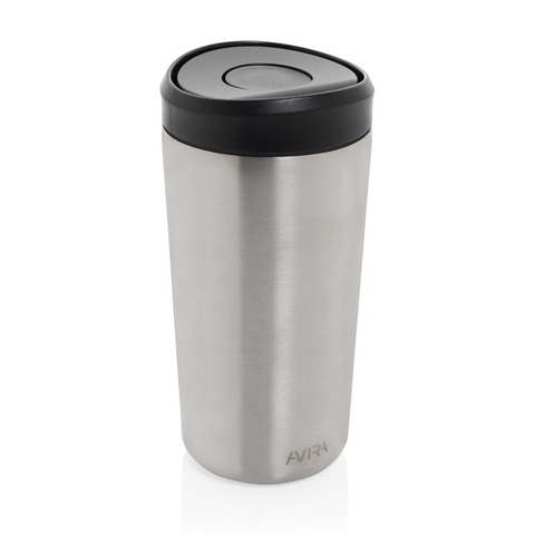 Avira Alix RCS re-stål click tumbler 400 ML-Sølv