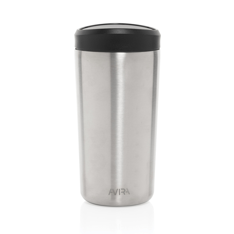 Avira Alix RCS re-stål click tumbler 400 ML-Sølv