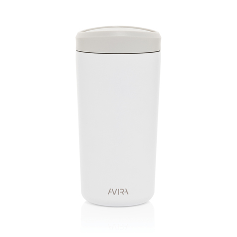 Avira Alix RCS re-stål click tumbler 400 ML-Hvid