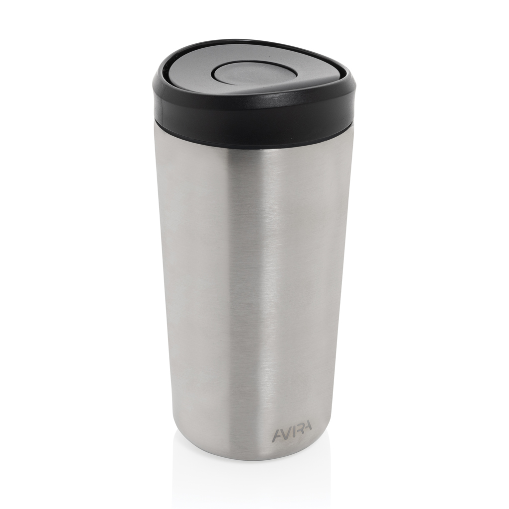 Avira Alix RCS re-stål click tumbler 400 ML-Sølv