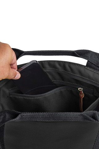 Black+Blum 16L isoleret tote/køletaske-Sort