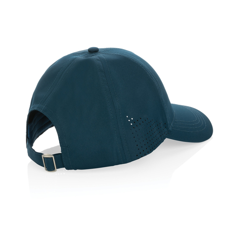 Impact AWARE™ RPET 6 panel sports cap-Marineblå