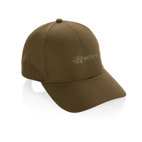Impact AWARE™ RPET 6 panel sports cap-Grøn