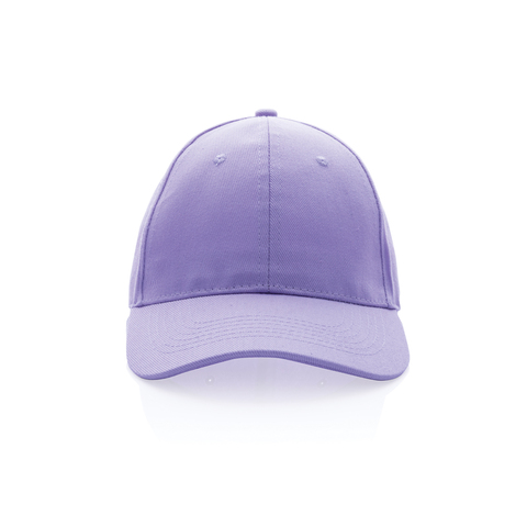Impact Cap med 6 paneler samt AWARE™ - Genanvendt Bomuld (280g)-Lilla