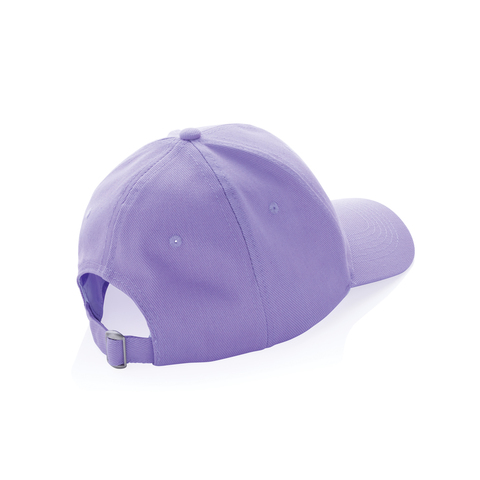 Impact Cap med 6 paneler samt AWARE™ - Genanvendt Bomuld (280g)-Lilla