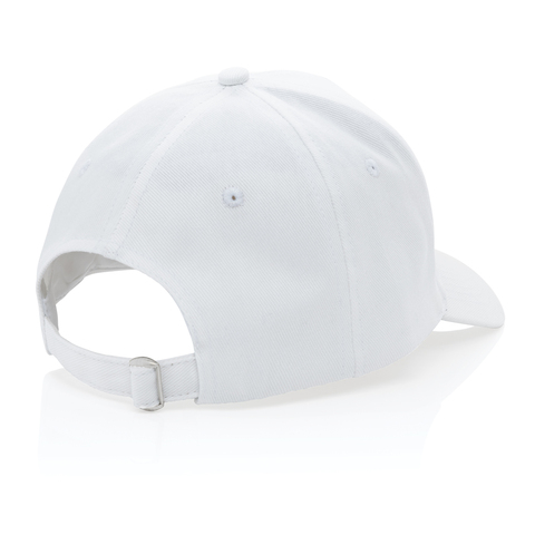 Impact Cap med 5 paneler samt AWARE™ - Genanvendt Bomuld (280g)-Hvid