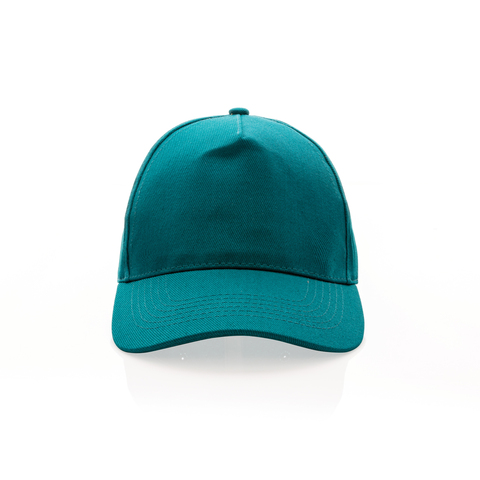 Impact Cap med 5 paneler samt AWARE™ - Genanvendt Bomuld (280g)-Turkis