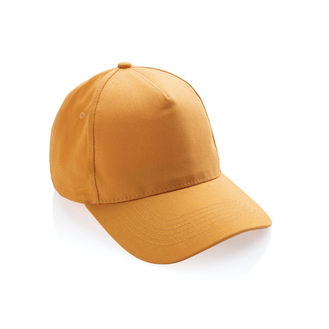 Impact Cap med 5 paneler samt AWARE™ - Genanvendt Bomuld (280g)-Orange
