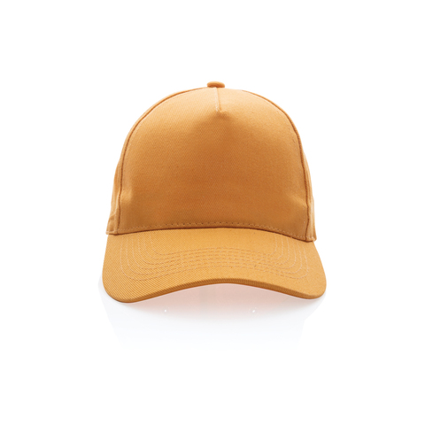 Impact Cap med 5 paneler samt AWARE™ - Genanvendt Bomuld (280g)-Orange
