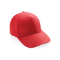 Impact Cap med 5 paneler samt AWARE™ - Genanvendt Bomuld (280g) - Neon Rød