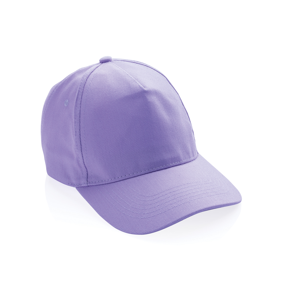 Impact Cap med 5 paneler samt AWARE™ - Genanvendt Bomuld (280g)-Lilla