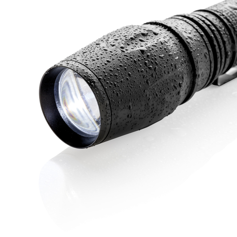 10W CREE lygte i høj kvalitet, sort-