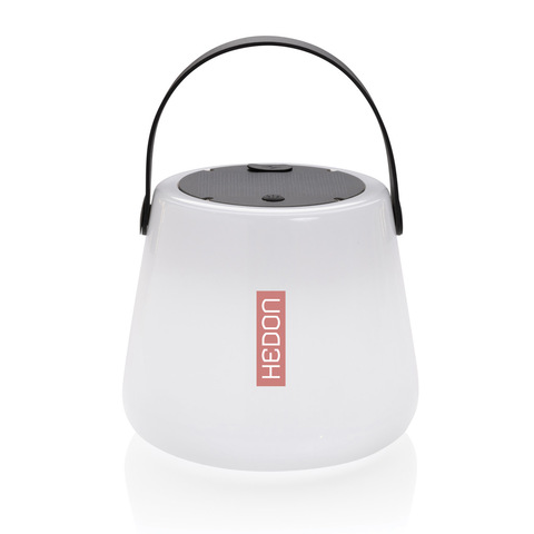 Solar Glow RCS genanvendt plast USB-opladelig udendørslampe-