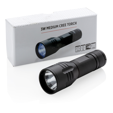 3W medium CREE lygte-