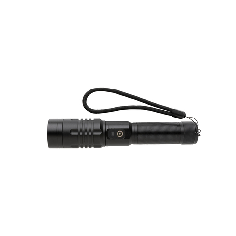Gear X USB genopladelig lygte, sort-