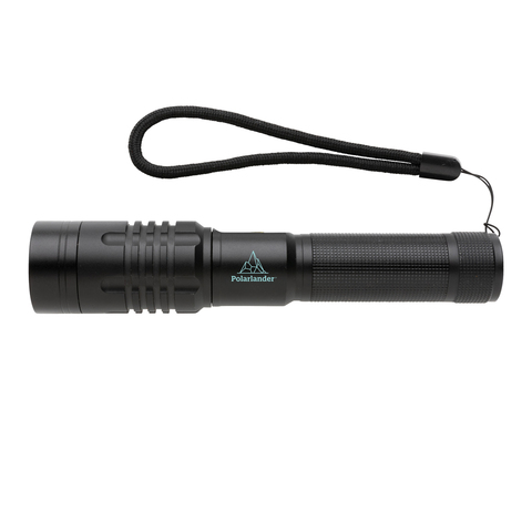 Gear X USB genopladelig lygte, sort-