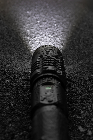 Gear X USB genopladelig lygte, sort-