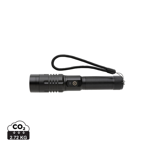 Gear X USB genopladelig lygte, sort-