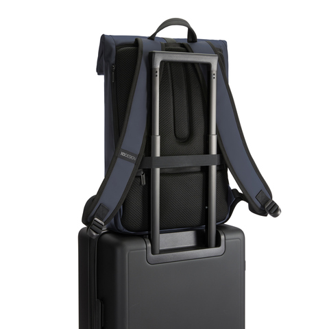 URBAN Vandafvisende rygsæk med flap-top-Navy