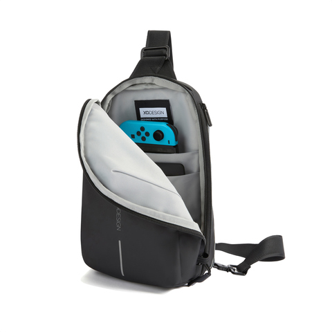 Urban vandafvisende ekspanderbar slynge - rPet-Sort