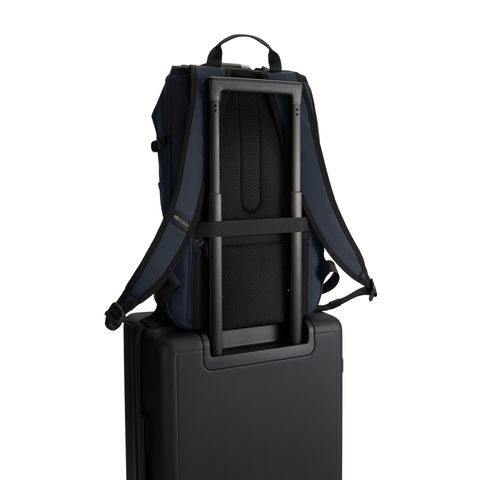 Urban vandafvisende tyverisikret rygsæk - rPet-Marineblå