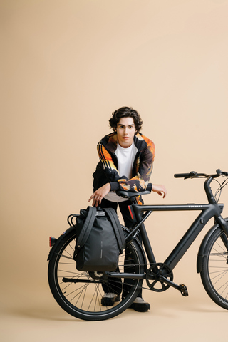 Urban vandafvisende cykelrygsæk - rPet-