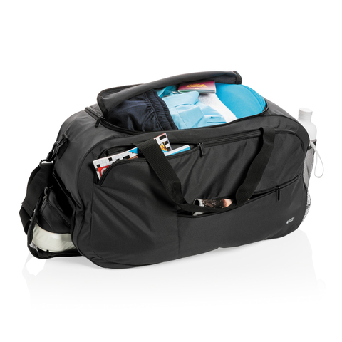 Swiss Peak AWARE™ sports duffle - rPET-Sort
