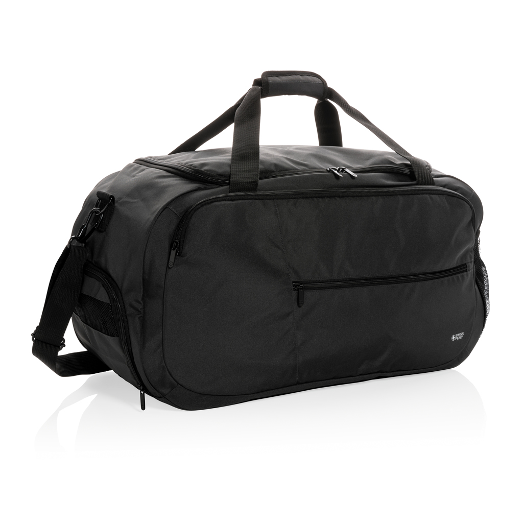 Swiss Peak AWARE™ sports duffle - rPET-Sort