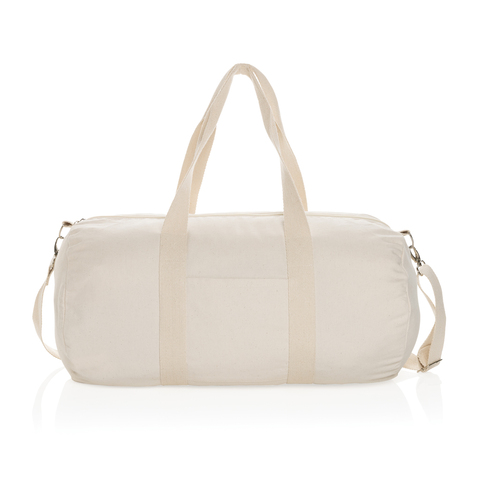 Impact Aware™ 285gsm rcanvas duffel taske-Off White