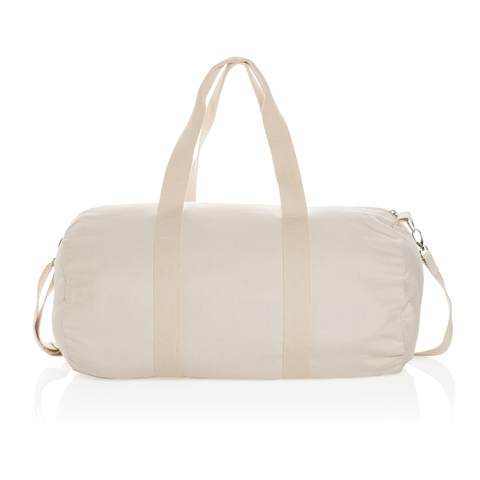 Impact Aware™ 285gsm rcanvas duffel taske-Off White