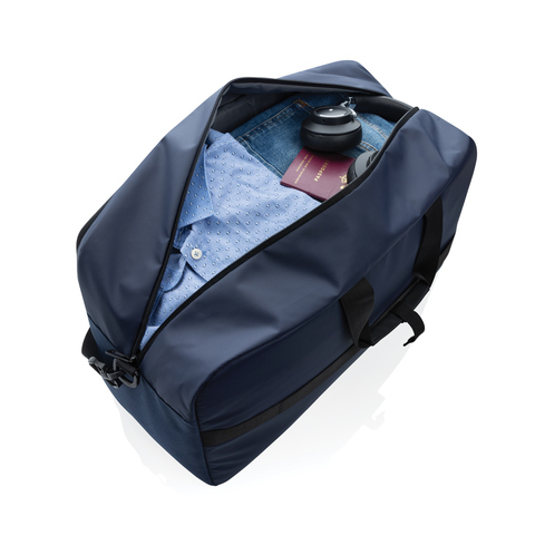 Armond AWARE™ RPET Weekend Duffel - rPet-Marineblå
