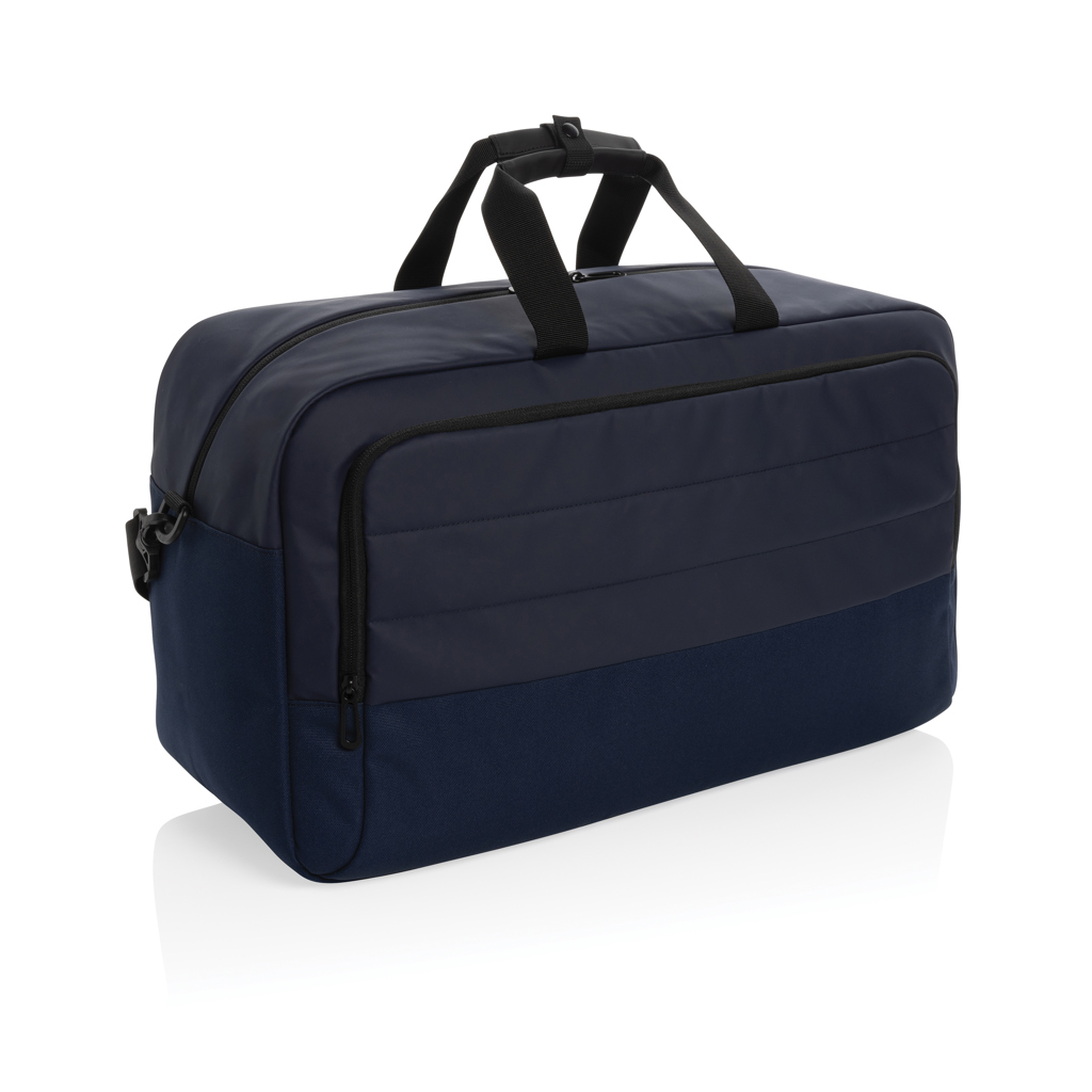 Armond AWARE™ RPET Weekend Duffel - rPet-Marineblå