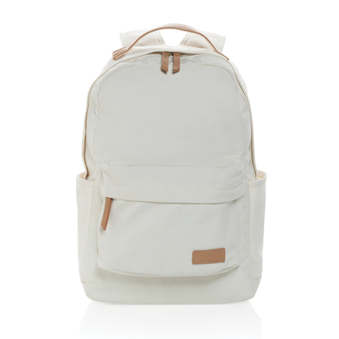 Impact AWARE™ 16 oz. rygsæk i  genanvendt canvas-Off White