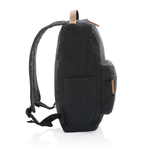 Impact AWARE™ 16 oz. rygsæk i  genanvendt canvas-Sort