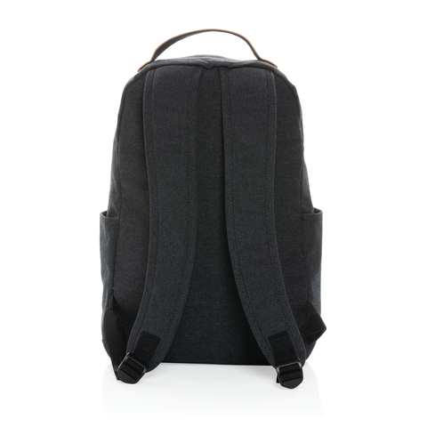 Impact AWARE™ 16 oz. rygsæk i  genanvendt canvas-Sort