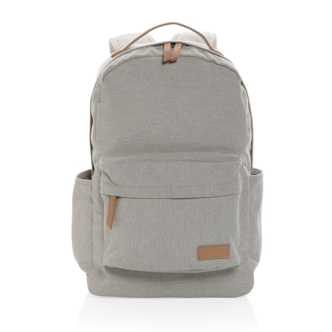 Impact AWARE™ 16 oz. rygsæk i  genanvendt canvas-Grå