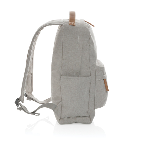 Impact AWARE™ 16 oz. rygsæk i  genanvendt canvas-Grå